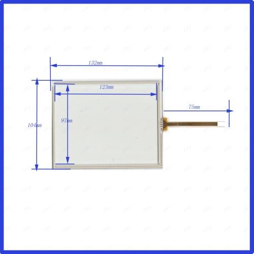 132*104mm 5.7inch For Car DVD touch screen panel this is compatible TouchSensor FreeShipping