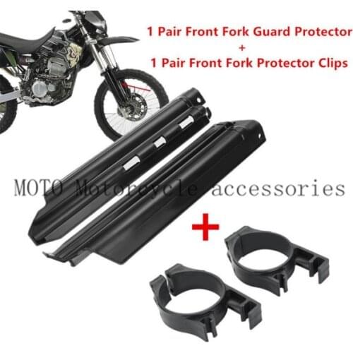 2016 Absorption Spillplate Board Front Fork Guide Clips Guard Slider Protector For Kawasaki KDX250 KDX200 KLX650 KLX250 KLX300R
