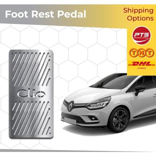 Renault Clio 4 HB 2012 2013 2014 2015 2016 2017 2018 2019 Car Accessories ABS Chrome Foot Rest Pedal Body Molding Moulding Trim