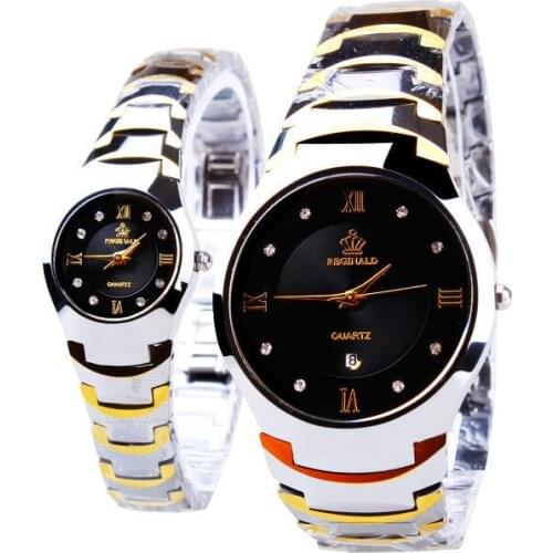 HK Crown Brand With Calendar Top Quality Hight Grade Dimands Watch Loverss Business Man Woman Gift Fashion Quartz Wristwatches