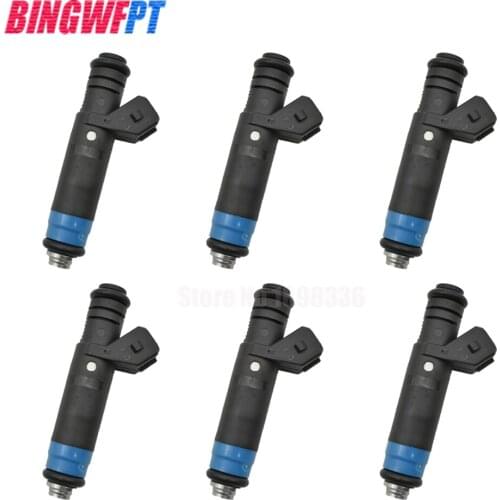 6x High Impedance fuel injectors Nozzle FI114991 FI114992 850cc For Car Flow Matched Engine Parts Injection Auto Parts