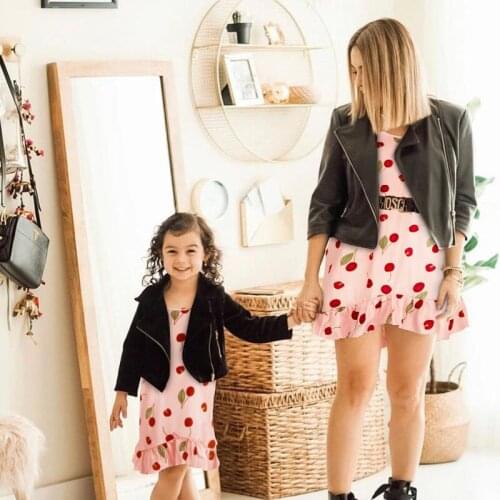 Одинаковые платья для мамы и дочки GACOOS China At AliExpress