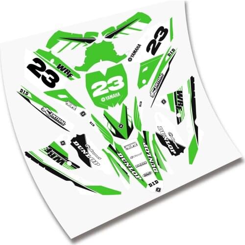 KIT STICKERS FULL FAIRING FOR MOTORCYCLE YAMAHA YZF250 YZF450 2014 2015 STICKERS VINYL