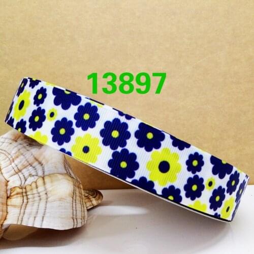 Ribbons free shipping 50 yard per size character printed grosgrain ribbon 13897