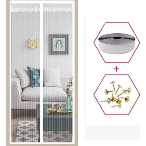 High Quality Anti Mosquito Curtain Magnetic Curtains Automatic Closing Door Screen Kitchen Bedroom Curtains Of Various Sizes