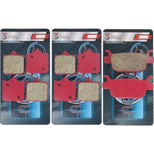 Motorcycle Ceramics Front and Rear Brake Pads for Benelli TRK502 Leoncino 500 BJ500 BJ500GS-A BJ 500