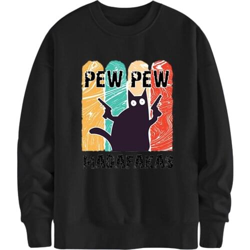 Pew Madafakas Mans Sweatshirts Autumn Winter Harajuku HoodiesRound Neck Top Clothing Male 2020 Casual Outdoor Tracksuits