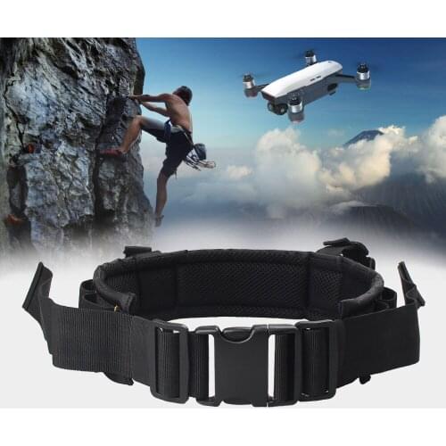 Belt Portable Bag Shoulder Outdoor Waist Belt for DJI Spark Drone & Controller & Battery Carrying Accessories