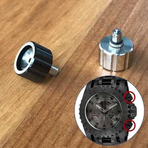 Steel waterproof pusher button for Invicta Jason Taylor 50mm automatic chronography watch parts tools