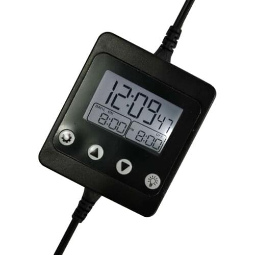 Aquarium Light Timer Fish Tank Light Controller Digital Dimmer Timer Switch Simulate The Brightness Can Be Adjusted From 0–100