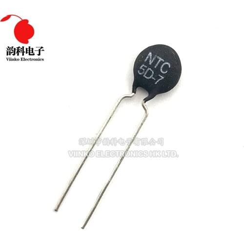 10pcs Thermistor Thermal Resistor NTC 5D-7