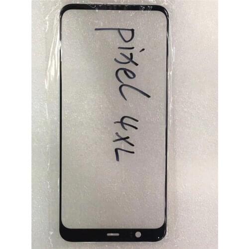 Pixel4 XL Outer Screen For Google Pixel 4 XL Front Touch Panel LCD Display Out Glass Cover Lens Phone Repair Replace Parts