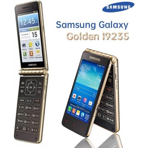 Samsung Galaxy Golden I9235 Unlocked Phone 3.7" 8 MP 1.5GB 16GB 1820 mAh Cell Phone GSM Filp Mobile phone