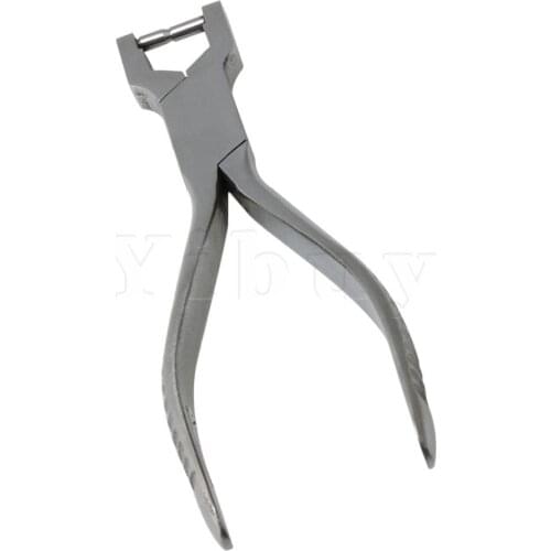 Yibuy Silver Parallel Spring Removing Pliers Removal Pliers Woodwind Instrument Repair