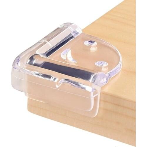 4Pcs Child Baby Safety Silicone Furniture Protector Table Edge Corner Guard Protection Cover Child Security Corners Guards