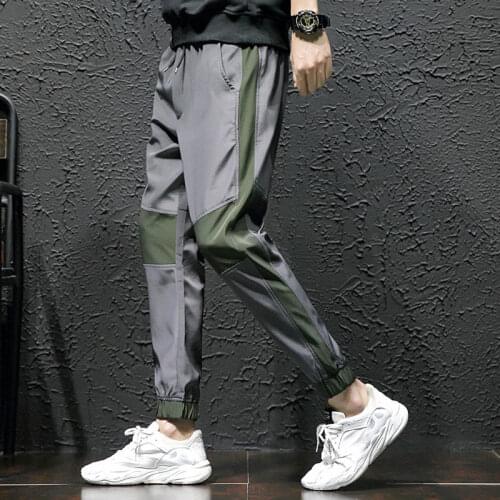 Spring autumn Men Pants Slim Fit Casual Long Pant Sportswear Cotton Mens Loose Plus Size Navy Season Sweat Pant 6XL