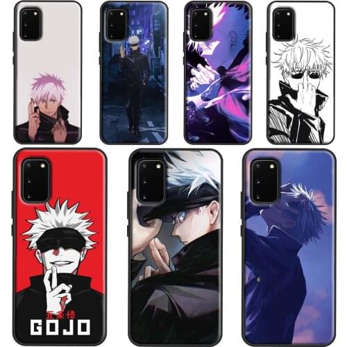 Gojo Satoru Jujutsu Kaisen Anime Cover For Samsung Galaxy S20 FE S21 Plus Note 20 Ultra S8 S9 S10 Note 10 Plus Phone Case