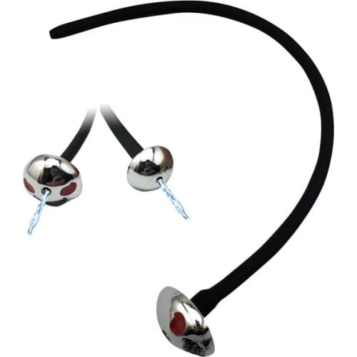 Long Hollow Silicone Catheter Penis Plug Sounding Rod Urethral Dilator Plug Penis Insert Sex Toys For Men Male Masturbator