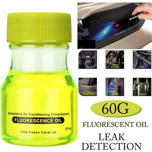 Fluorescence Oil With Fluorescent Leak Detection Leak Test UV Dye For Detection Of Air Conditioning For Car A/C Pipeline Repair