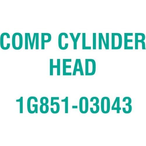 For Kubota 1G851-03043 COMP CYLINDER HEAD