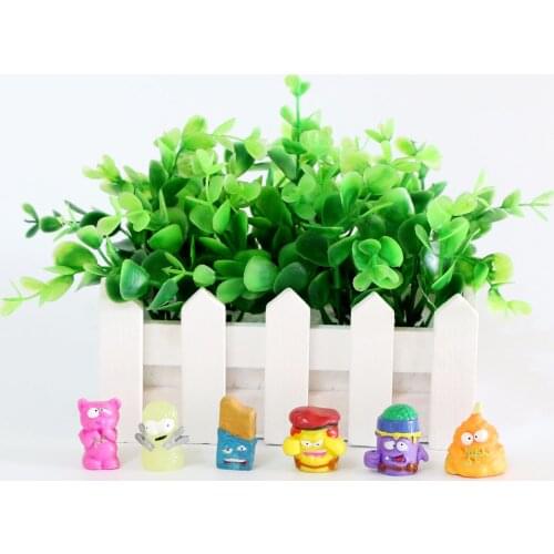 Amazing Soft Garbage Smile Toys Anime Action Figures The Grossery Gang Model Dolls Children Christmas Gift