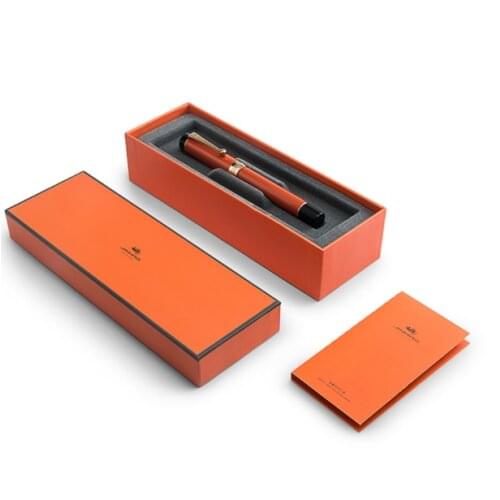 Jinhao 100 Centennial Resin Fountain Pen 18KGP Medium / Bent Nib 0.6 /1.2mm Golden Clip with Converter Business Office Gift Pen