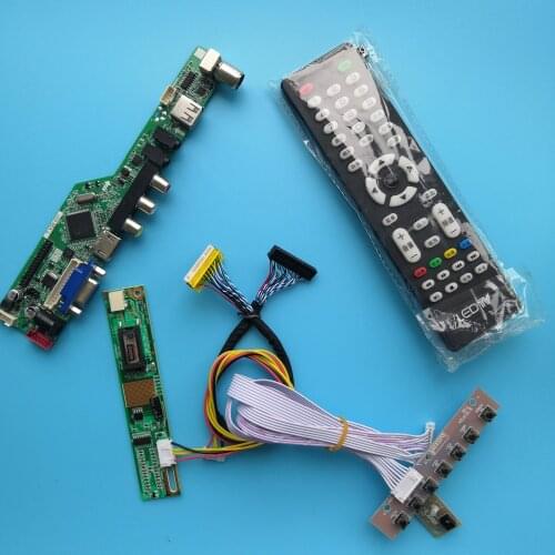 For LP150X08-A3K2 Resolution TV AV 1 lamps 15" Interface Module 30pin Digital Signal USB VGA Controller Board 1024x768