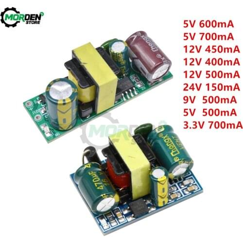 AC-DC 5V 700mA 12V 500mA 9V 500mA DIY Transformer Power Module Buck Converter AC 220V to 5V DC Step Down Power Supply Module