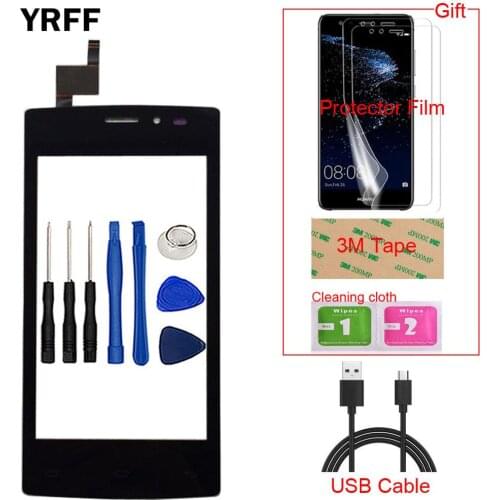 4.0'' Mobile Touch Screen Panel Sensor For Tele2 Mini TouchScreen Touch Digitizer Front Glass Lens Parts Tools