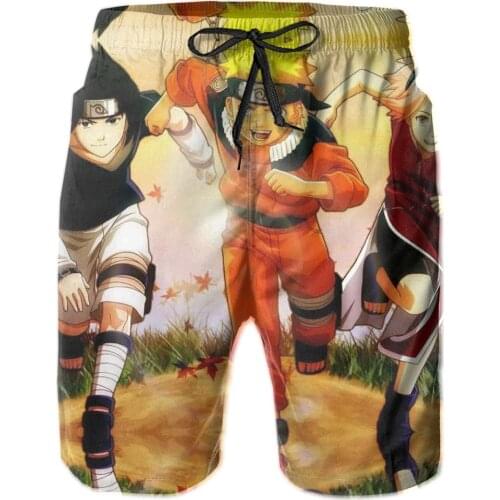 Summer Men Causal Shorts Breathable Quick Dry Humor Graphic Japanese Anime,kakashi basketball Hokage21 Male Shorts