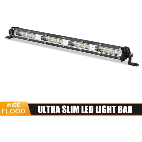 Off Road LED Bar Flood beam LED Light Bar/Work Light Car Extra Lights for Truck 4x4 ATV SUV Car Barra LED Headlights 12V 24V
