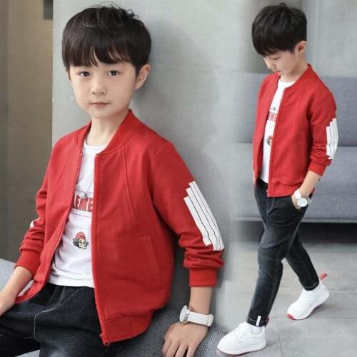 2019 New Childrens Clothing Boy Spring Jacket Children Spring and Autumn Korean Windbreaker 4-12 Years