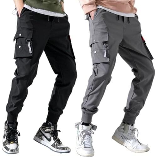 2021Summer Thin Tactical Sports Pants For Men Streetwear Boys Jogging Pants Cargo Mens Jogging Relaxed