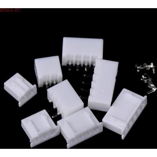 230pcs/box XH 2.54 2p 3p 4p 5pin 2.54mm Pitch Terminal Kit JST Connector
