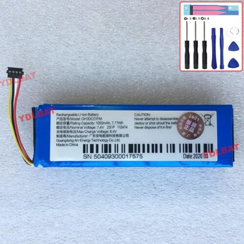 1050mAh 7.4V battery for GH3DC01FM