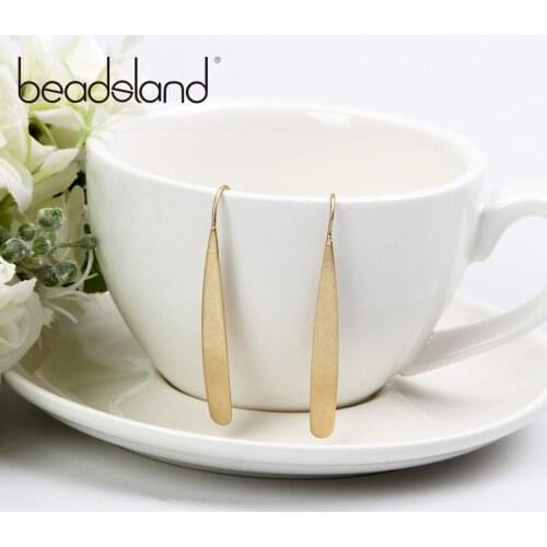 Beadsland Drop Earrings Metal Long Hook Metal Ear-Needle Fashion Punk For Men Women Unisex Dancing Party Gift 39974