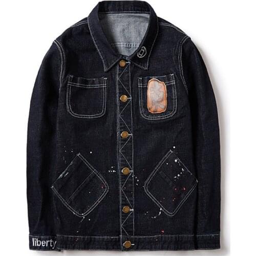 Chaqueta vaquera clásica de moda para hombre, ropa de marca juvenil informal, talla grande 5XL, 6XL, 7XL, 8XL, Nueva inclusión