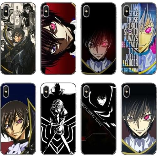 Code Geass Anime Soft Cover Case For Samsung Galaxy A71 A70 A60 A51 A50 A41 A40 A31 A30 A20E A21S A12 A10 A7 A5 A3