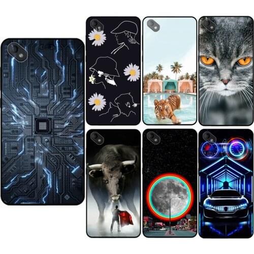 Animal Colorful Case for Silicone Soft Covers for BQ 5035 VELVET Case Protector Baicvery Back Cover for BQ 5035 Velvet Case