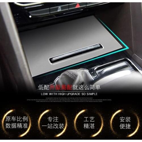 For Volkswagen Teramont 2017 1 PC ABS Chrome Car Interior Cigarette Smoke Lighter Switch Frame Trim Cover Car Styling Accessory