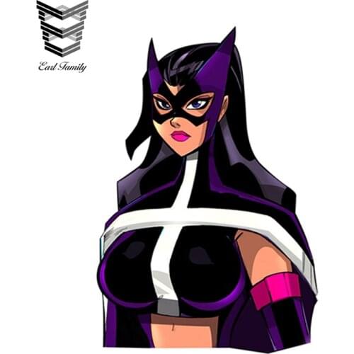 EARLFAMILY 13cm x 8.8cm Sexy Huntress Vinyl Sticker Auto Motorcycle Tuning Decal Reflective Car Sticker Cartoon Car Styling