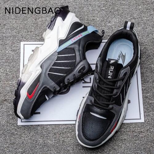 Men Sneakers Running Shoes Mesh Breathable Soft Comfortable Non Slip Male Causal Trainers Walking Jogging Sports Shoes