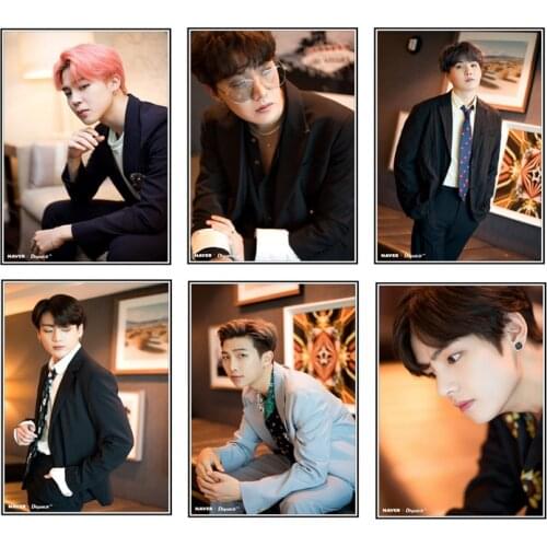 Full circle diamond 5DDIY diamond painting 3Dposter BOYS Diamond inlay embroidery Kpop Bangtan cross stitch 5D home decor