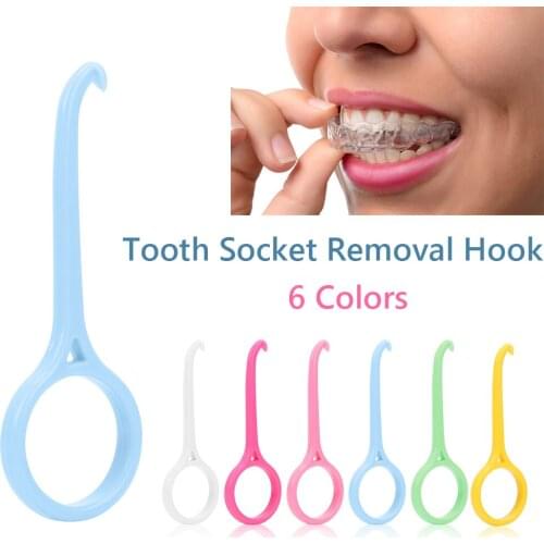 Disposable Tooth Socket Remove Hook Dental Cleaning Tooth Stick Interdental Cleansing For Crowd Who Use Invisible Beauty Braces
