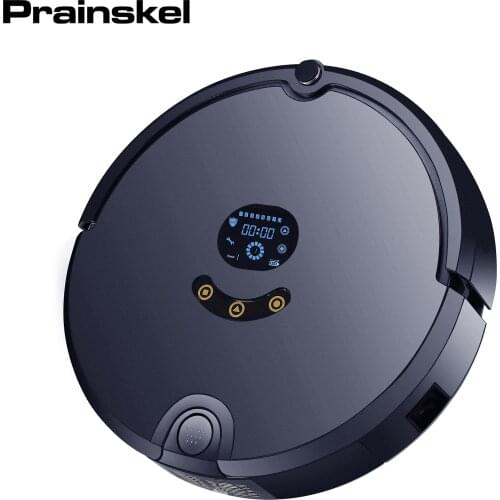Prainskel Robot Vacuum Cleaner Wet Mopping For Home Sweeping Machine Map Navigation,WiFi App ,Electric Sweeper
