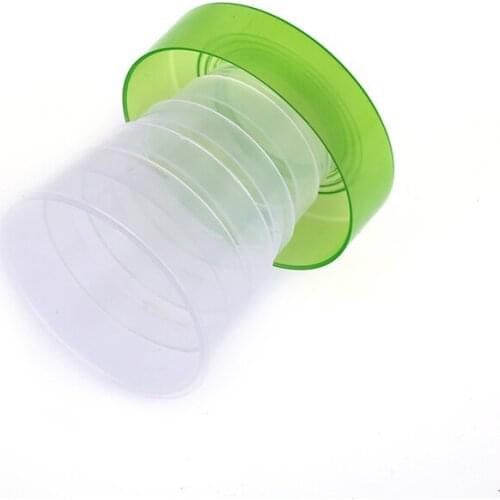 Folding Plastic Cups Portable Collapsible Telescopic Cups Camping Hiking Drinkware Outdoor Tools