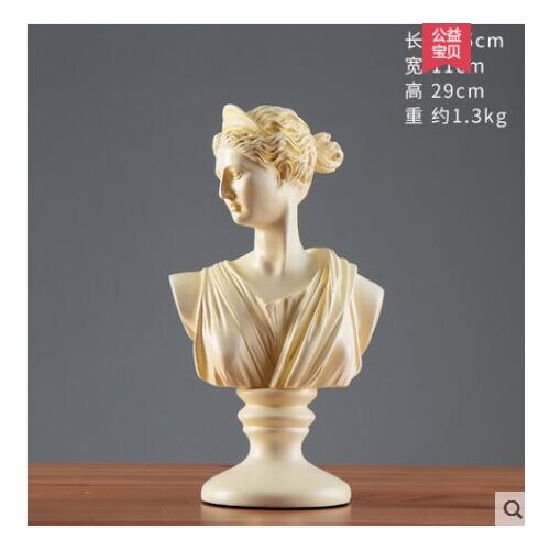 VENUS BUST SCULPTURE FURNISHING A LIVING ROOM WINE CABINET DECORATION OFFICE DESKTOP DECORATIVE ARTS AND CRAFTS STATUE