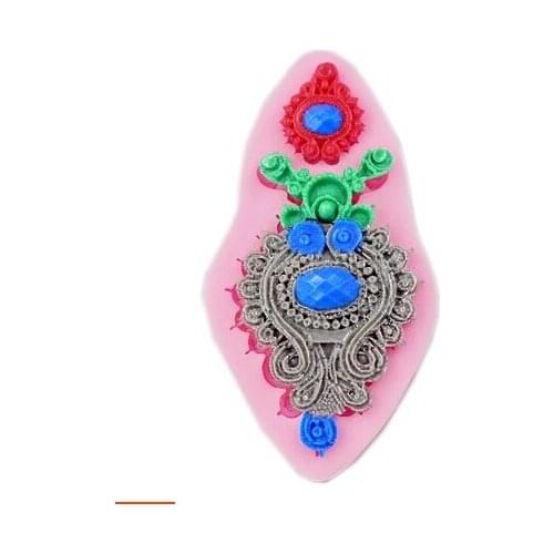 Jewelry modelling fondant Cake decoration mold jewelry soap mold 100% food grade raw material No.F8004