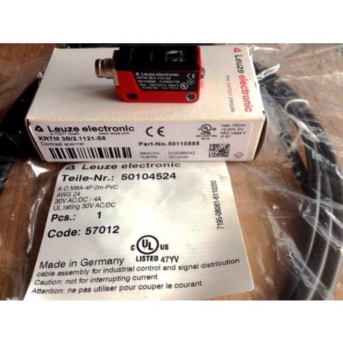 100% new original Leuze color standard sensor KRTM 3B / 2.1121-S8