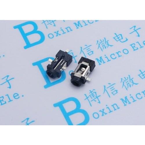 100pcs DC055 Lid tripod SMD DC power outlet charging socket Power Block